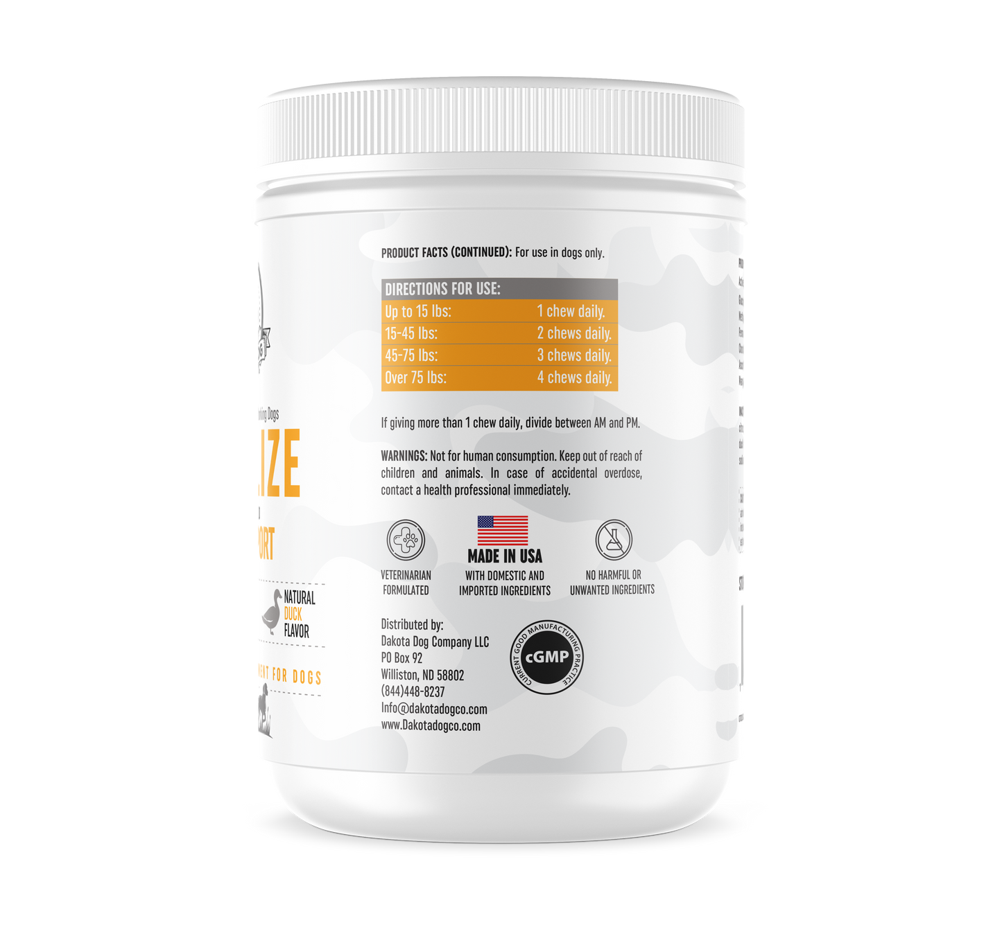 'Mobilize' Advanced Joint Supplement for Dogs
