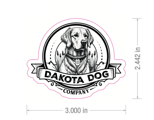 Dakota Dog Co. Stickers